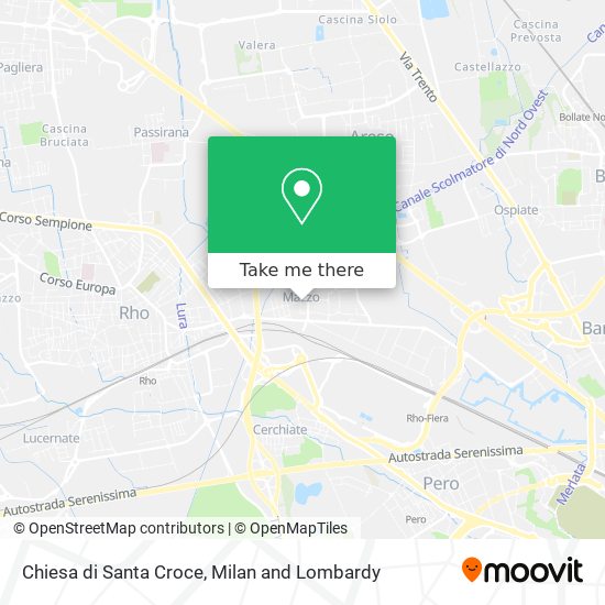 Chiesa di Santa Croce map