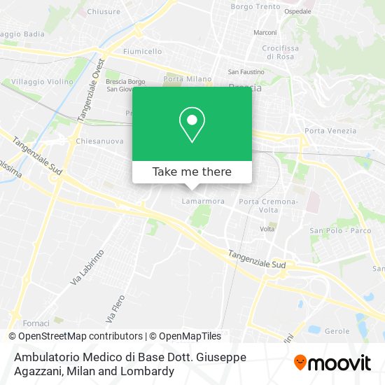 Ambulatorio Medico di Base Dott. Giuseppe Agazzani map