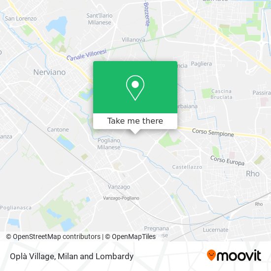 Oplà Village map