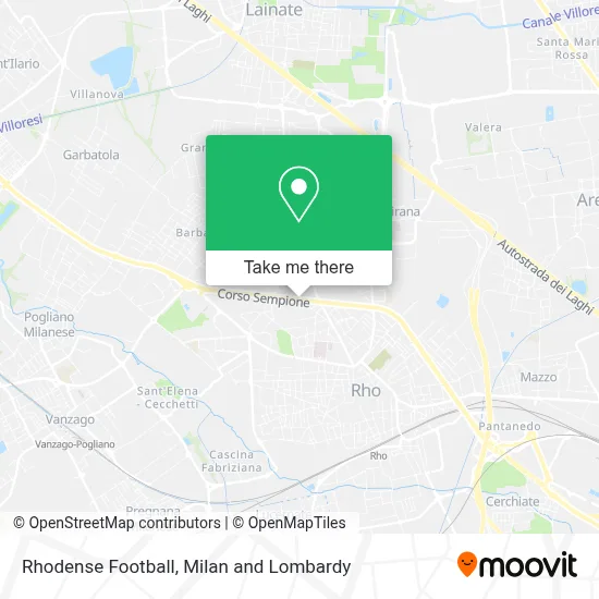 Rhodense Football map