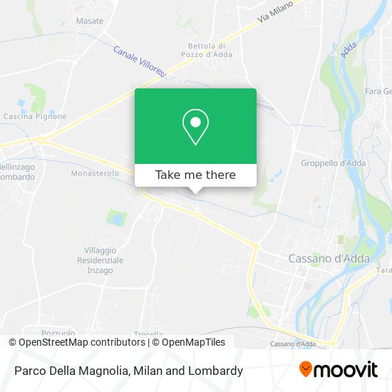 Parco Della Magnolia map