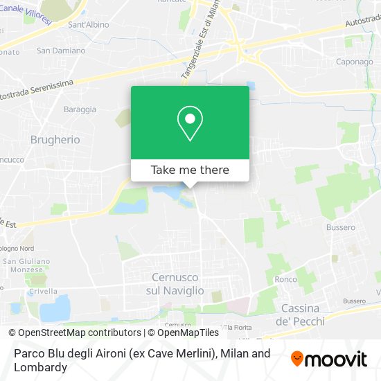 Parco Blu degli Aironi (ex Cave Merlini) map