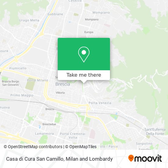 Casa di Cura San Camillo map