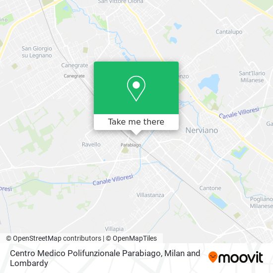 Centro Medico Polifunzionale Parabiago map