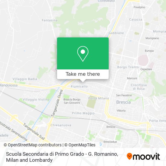 Scuola Secondaria di Primo Grado - G. Romanino map