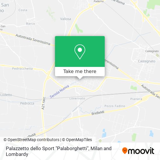 Palazzetto dello Sport "Palaborghetti" map