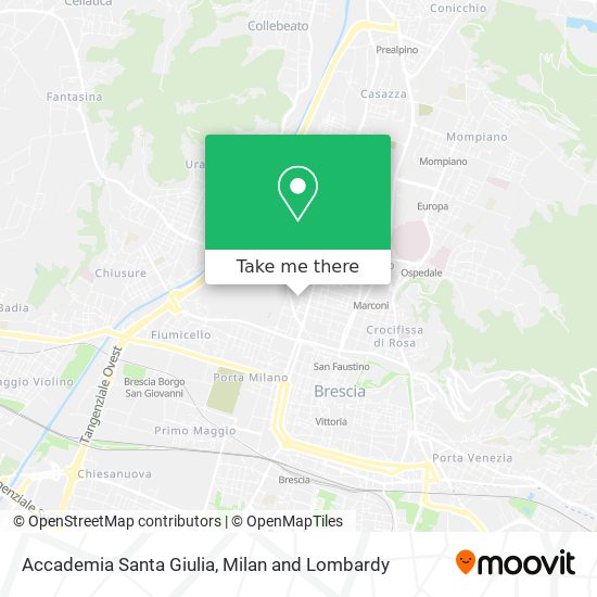 Accademia Santa Giulia map