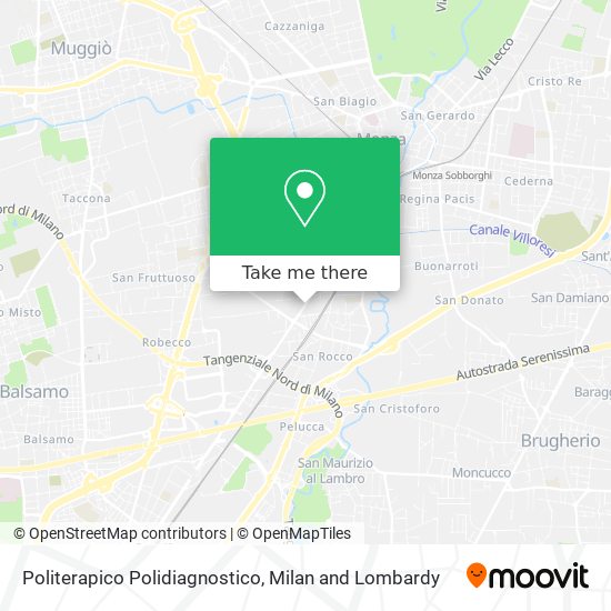 Politerapico Polidiagnostico map