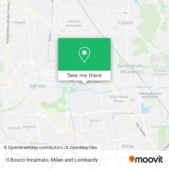 Il Bosco Incantato map