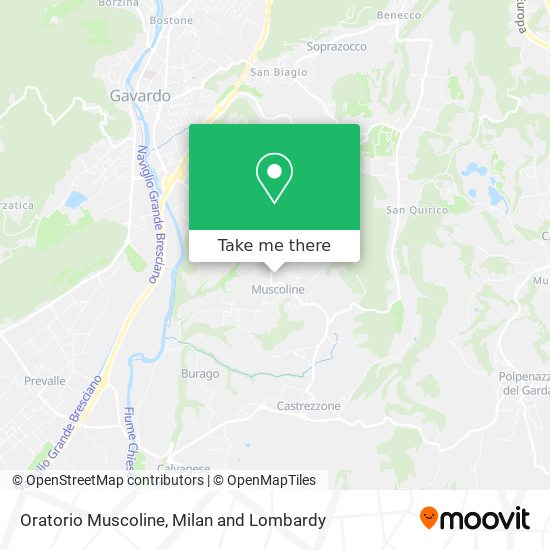 Oratorio Muscoline map