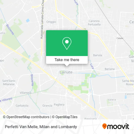 Perfetti Van Melle map