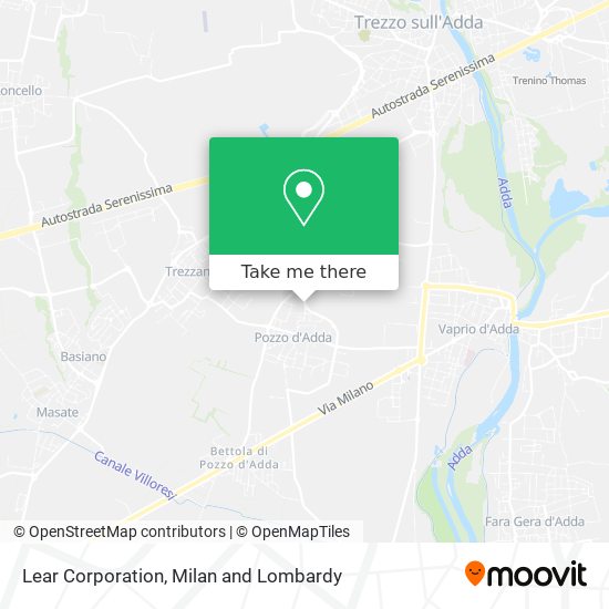 Lear Corporation map