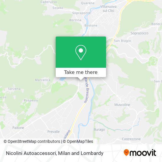 Nicolini Autoaccessori map