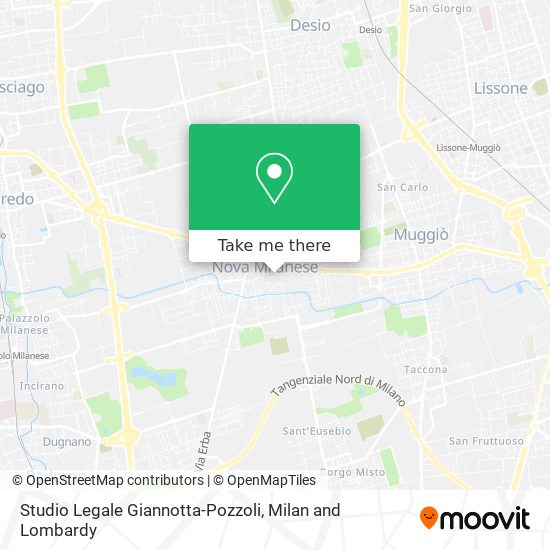 Studio Legale Giannotta-Pozzoli map