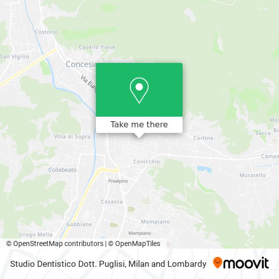 Studio Dentistico Dott. Puglisi map