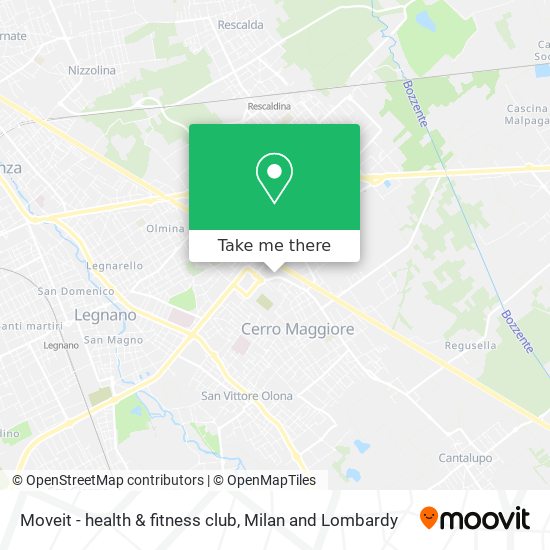 Moveit - health & fitness club map