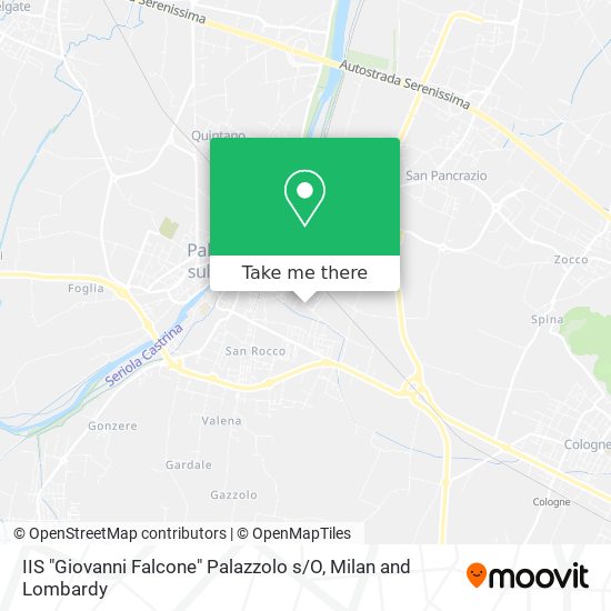 IIS "Giovanni Falcone" Palazzolo s / O map