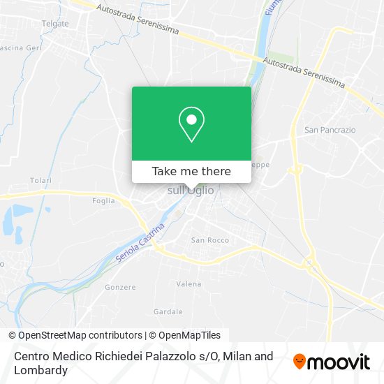 Centro Medico Richiedei Palazzolo s / O map