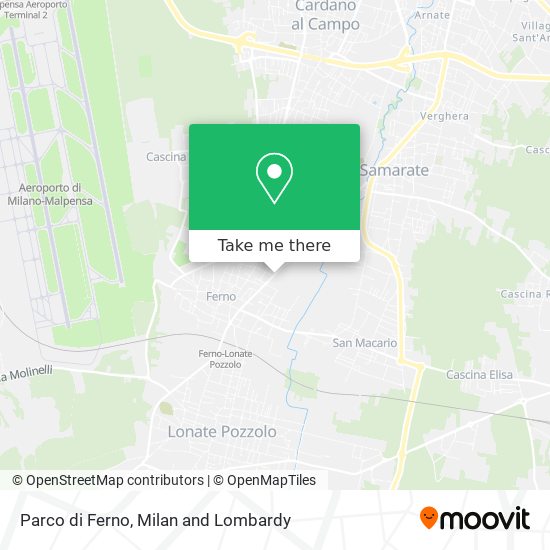 Parco di Ferno map