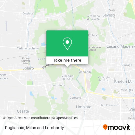 Pagliaccio map