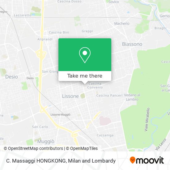 C. Massaggi HONGKONG map