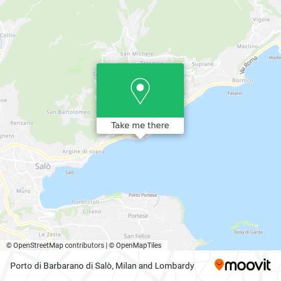 Porto di Barbarano di Salò map