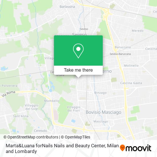 Marta&Luana forNails Nails and Beauty Center map