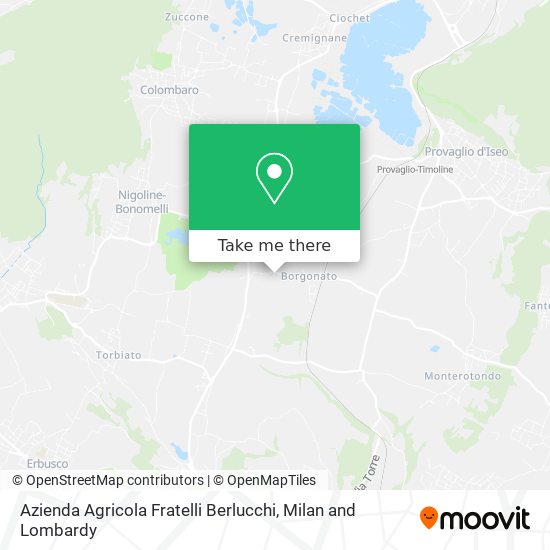 Azienda Agricola Fratelli Berlucchi map