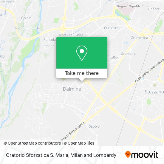 Oratorio Sforzatica S. Maria map