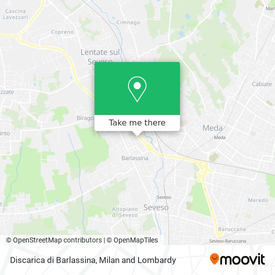 Discarica di Barlassina map