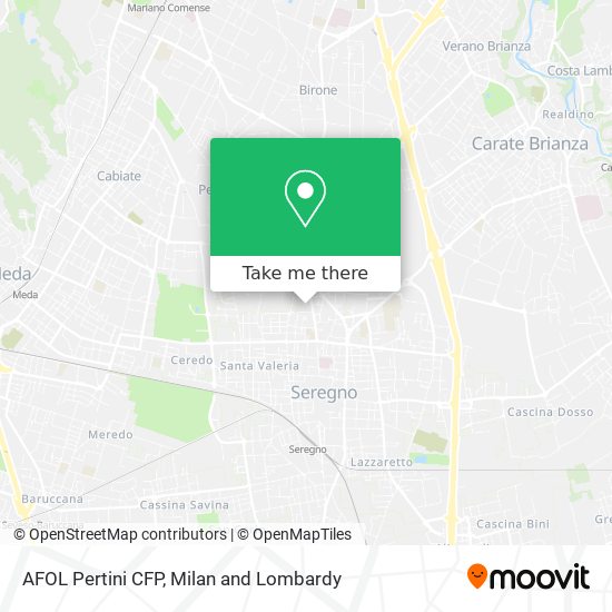 AFOL Pertini CFP map
