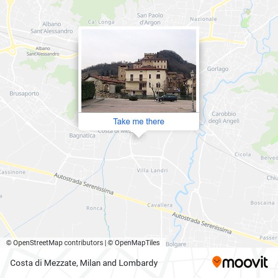 Costa di Mezzate map