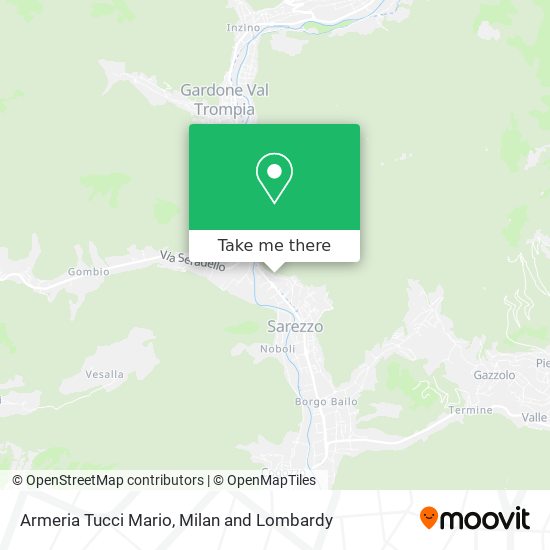Armeria Tucci Mario map