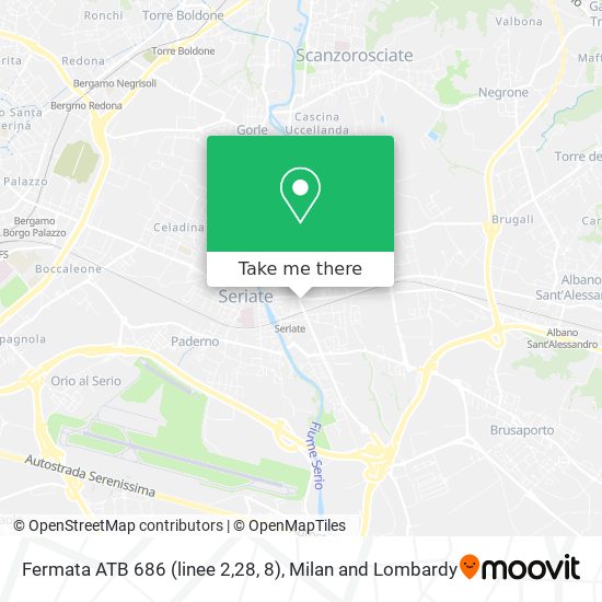 Fermata ATB 686 (linee 2,28, 8) map