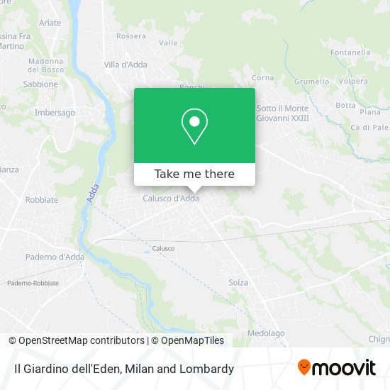 Il Giardino dell'Eden map