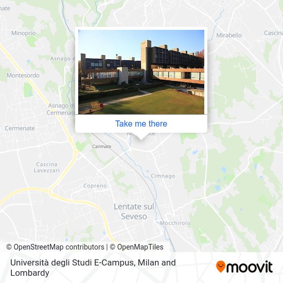 Università degli Studi E-Campus map