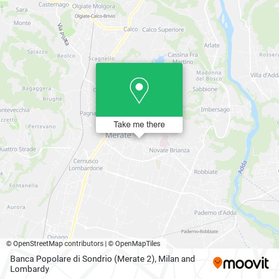 Banca Popolare di Sondrio (Merate 2) map