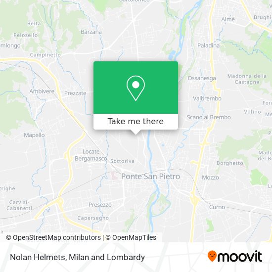 Nolan Helmets map