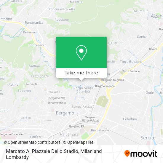 Mercato Al Piazzale Dello Stadio map