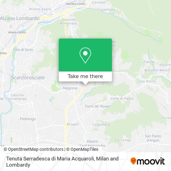 Tenuta Serradesca di Maria Acquaroli map
