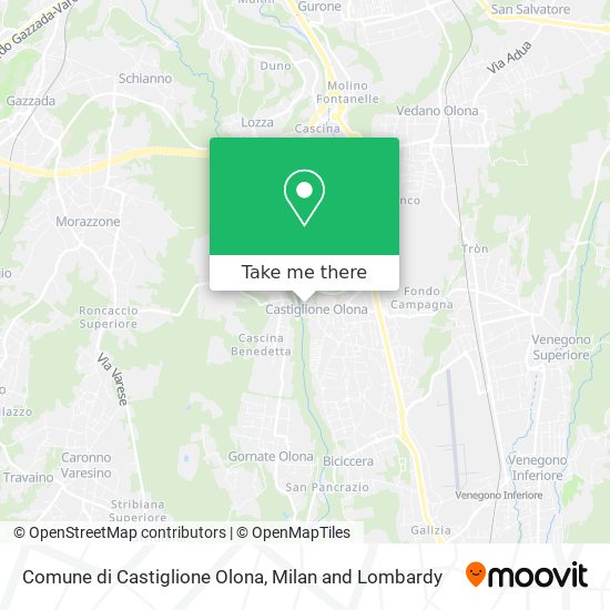 Comune di Castiglione Olona map