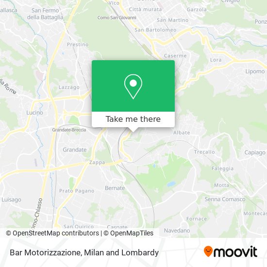 Bar Motorizzazione map