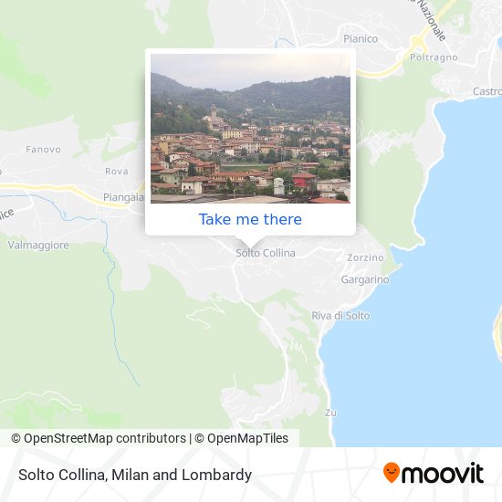 Solto Collina map