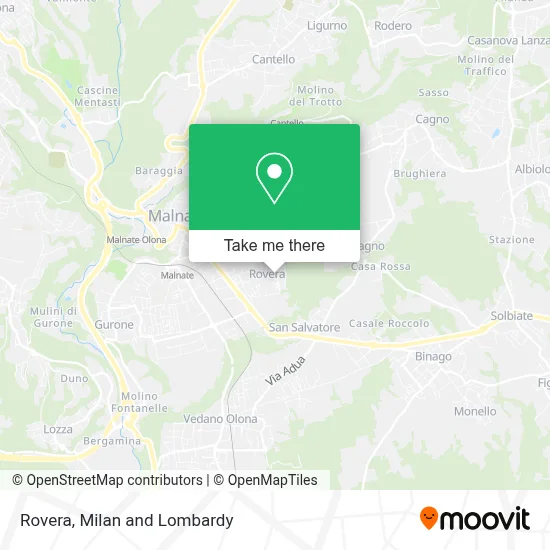 Rovera map