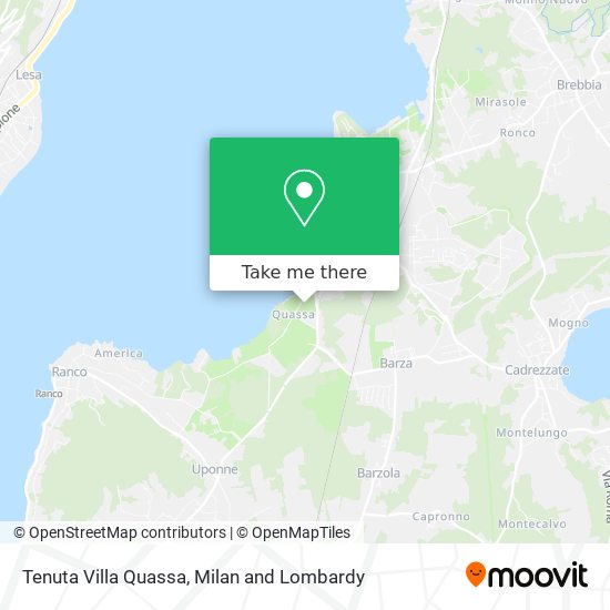 Tenuta Villa Quassa map