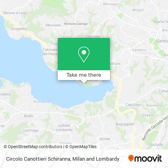 Circolo Canottieri Schiranna map