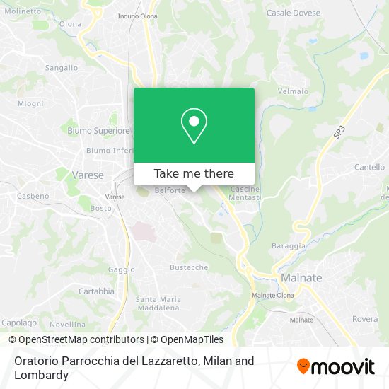 Oratorio Parrocchia del Lazzaretto map