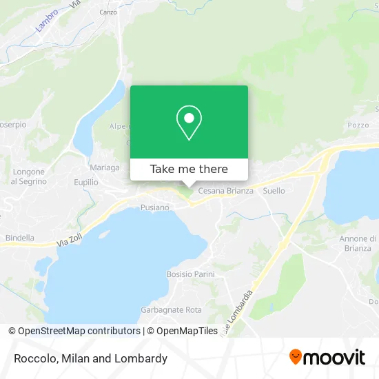 Roccolo map