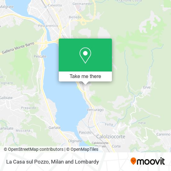 La Casa sul Pozzo map