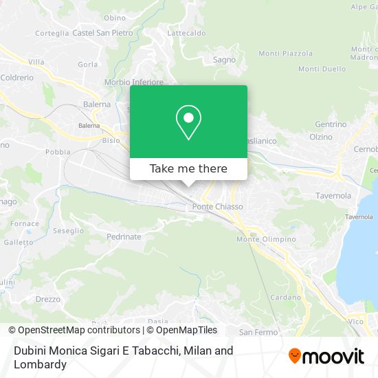 Dubini Monica Sigari E Tabacchi map